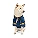 Reddy Star Pet Hoodie Navy Medium