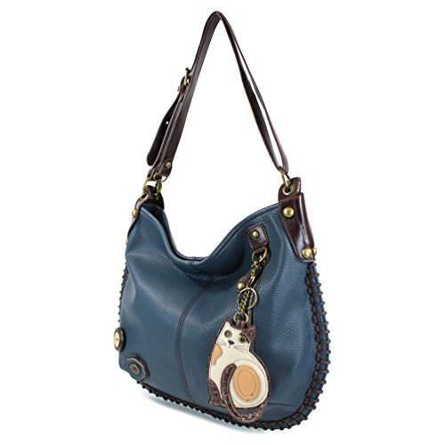 CHALA Charming Hobo/Xbody (Cat) (Navy Blue)3