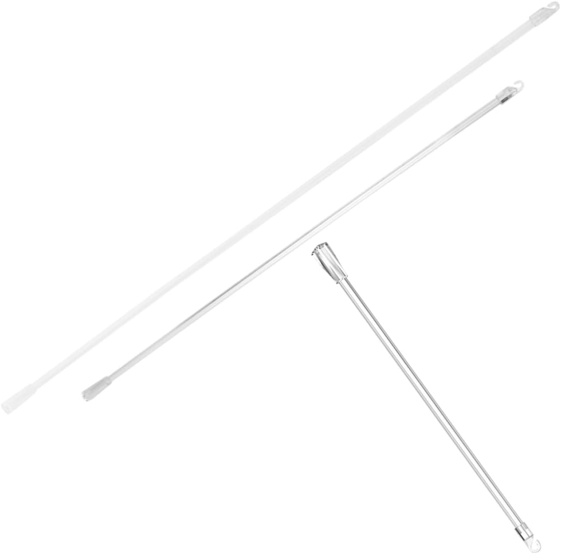 Gatuida 9pcs Blind Tilt Wand Vertical Blind Wand Replacement Hook for Window Sturdy Rod for Home Office