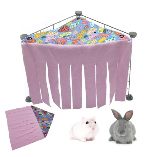 EIHI Meerschweinchen- und Hausdeko-Hängematte, Käfig-Zelt und Zubehör für Chinchilla, Igel, Ratte und Eichhörnchen