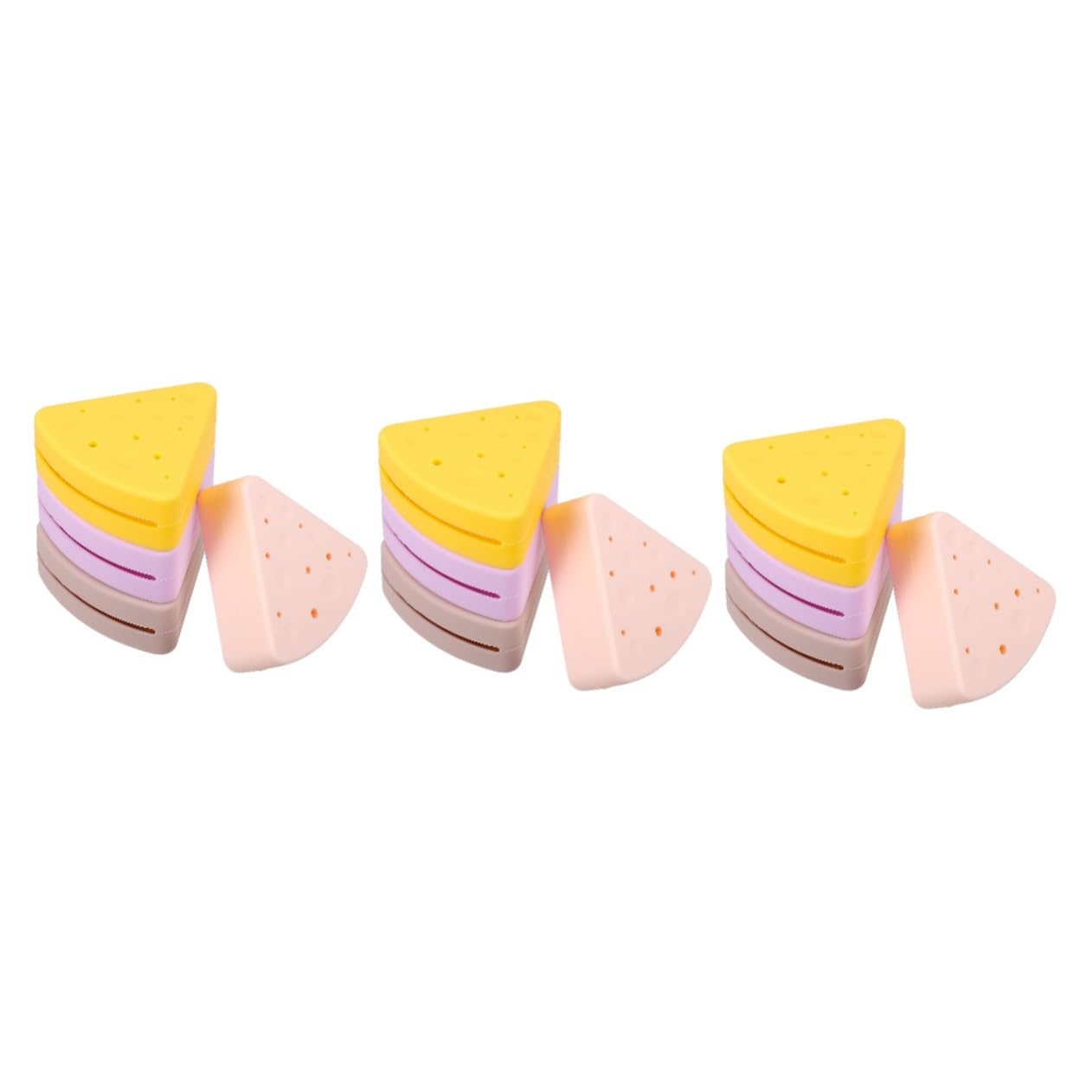 Beavorty 12stücke Teiliges Makeup Schwamm Praktische Aufbewahrung Für Beauty-schwämme Sanften Farben Für Reisen Und Zuhause