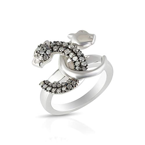 Argent sterling 925 ronde : bague intemporelle en argent massif pour femme