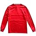 Kings Of NY Classic Mens Long Sleeve Sports Polo Rugby Shirt Medium Red