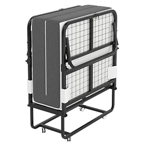 CAIYUN Klappbett 80x190cm mit 13CM Matratze