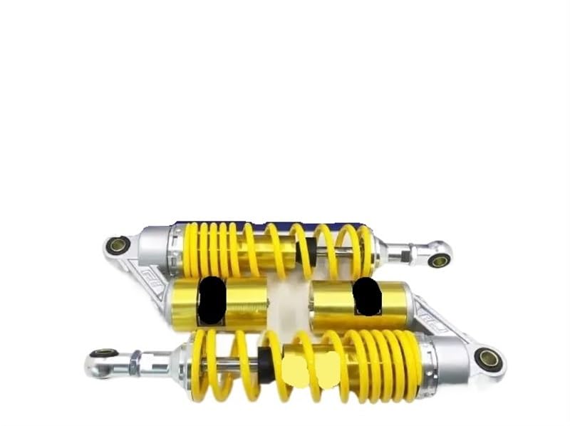 Amortisseur pneumatique moto 330mm arrière réglable pour duo et balades