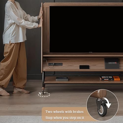 Soporte móvil para TV con ruedas para pantallas 26-50 pulg. miniatura 6