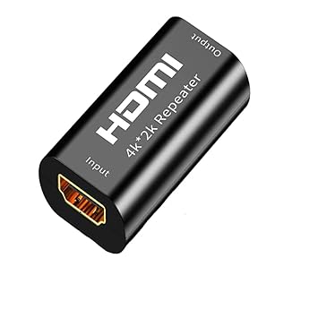 Tobo HDMI Repeater 4K UHD HDMI Female to Female HDMI Amplifier 40' HDMI Extender Up to 40 Meters Lossless Transmission for Oculus Rift