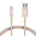 Produktbild AmazonBasics Verbindungskabel Lightning-auf-USB-A, Nylon, geflochten, 0,9 m, zertifiziert von Apple, Gold