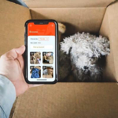 Elephant Trax Smart Storage Qr Labels For Organizing, Moving, Storage, And Inventory Tracking (40 Ultra Durable Unique Labels, 3X2) #TOP3
