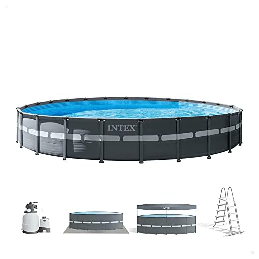 Intex Piscina Elevada Redonda Ultra Xtr Frame 732X132 Cm Con Depuradora (55219)