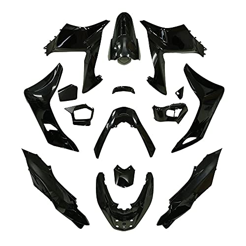 Amazon | ホンダ PCX125 PCX150 JF56 KF18用 外装カウル ブラック 15点