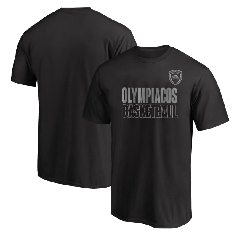 Olympiakos T-Shirt – Premium Quality - Iconic Vintage Basketball Graphic Tee for Men
