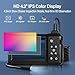 Julaiwy Industrial Borescope Camera with Light, Endoscope Inspection Camera, Pipe Sewer Cameras 1080P HD 4.3