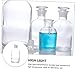 Cabilock 1pc Glass Reagent Bottle with Scale Small Mouth Laboratory Container Borosilicate Glass Identification for Chemical and Food Industries