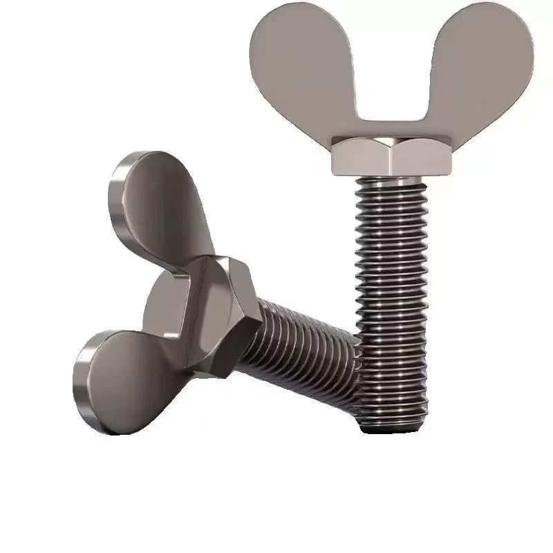 Titanium Wing Thumb Screws Bolts M5 M6 M8 (50,M6 x 10mm)