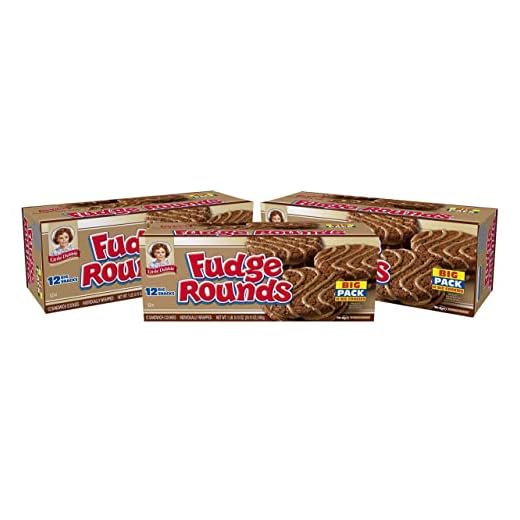 Little Debbie Fudge Rounds 24.1 Oz (3 Boxes)