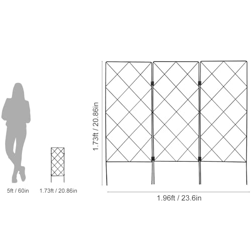 Support de plante grimpante anti encombrement pour petits espaces