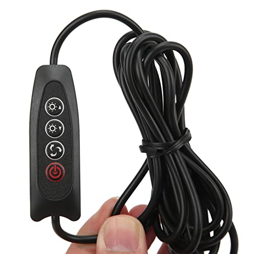 Image of Video Conference Lighting with 360 Rotatable Head, Rechargeable Webcam Light for Laptop, 120 LED Beads, 3 Color Temperatures, Stepless Brightness Adjustable Fill Light for Zoom Me