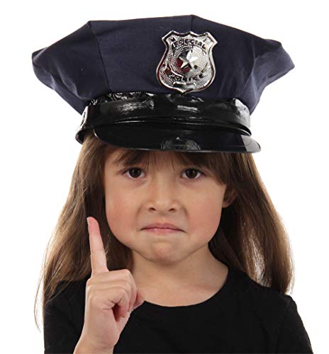 elope Kids Police Chief Officer Costume Hat 
