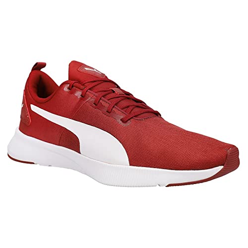 Puma Unisex Men's Flyer Runner Running Shoe, Intense Red White, 8 US