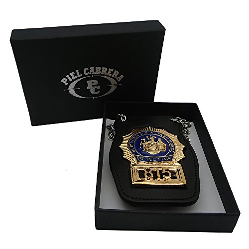 Porta Placca DETECTIVE NEW YORK (included badge)