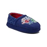 PJ Masks Little Boys Blue Character Print Slippers (7-8)