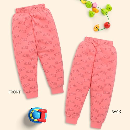 Image of LuvLap Baby Boys & Girls 100% Cotton Pyjama Sets, Pack Of 4