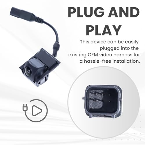 Image of Backup Camera Replaces for 2018-2020 Honda Odyssey OE Part # 39530-THR-A23, 39530-THR-A22, 39530-THR-A21, 39530-THR-A02