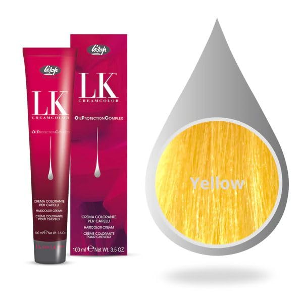 Tinte Permanente Lisap LK Opc Amarillo 100 ml - Marca: Lisap - EAN: 1200093020018