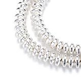 Einfach zu verarbeiten: Diese Hämatit-Perlen haben ein 1 mm feines Loch, können mit Biegeringe und Haken kombiniert werden, um auffällige Schmuckdesigns zu kreieren.