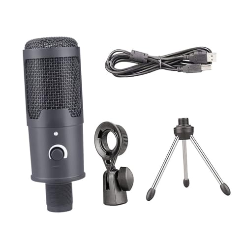 Microphone condensateur USB de jeux vidéo et conférences en ligne