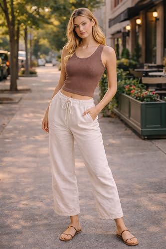 Image of London Hills Tops for Woman | Tshirt for Woman | t Shirt for Womans | Crop top for Woman's | Women tees | Stretchable Women Tops | Sleeveless Ribbed top's for Women's Western 'Women t Shirt