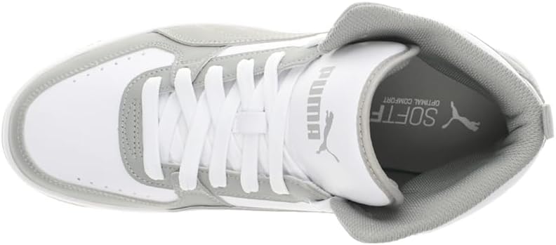 PUMA Mens Rebound Joy Wide High Sneakers Shoes Casual - Grey