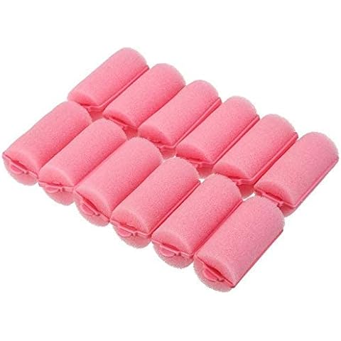 36 Stück Schaumstoff-Lockenwickler - Weiche Schlaf-Lockenwickler Flexible Haar-Styling-Lockenwickler Schwamm Lockenwickler Cover