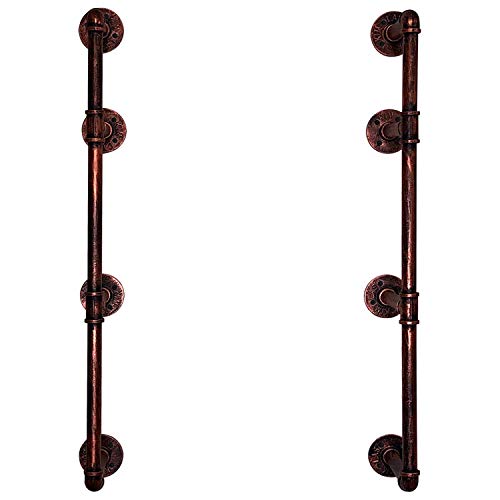 Buy 1 get 1 Industrial Bracket System - Wall Shelf (3 Tier, Red Bronze)