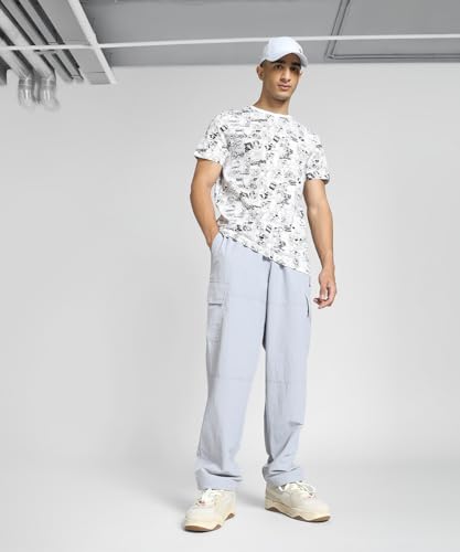Image of Puma Men's Printed Slim Fit T Shirt