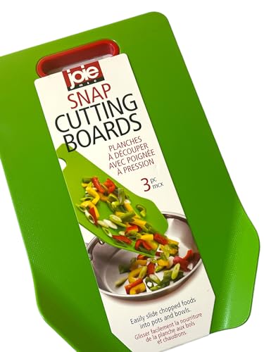 Tablas de Cortar Joie, Pack de 3, Colores Variados