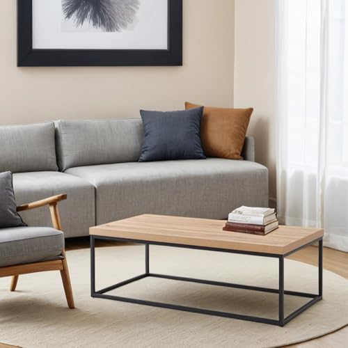 censi 47-inch coffee table staged in living room