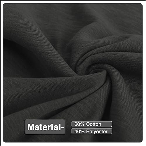 Men's Classic Pique Polo Shirt, Uniform Long Sleeve Polo Shirts, 3-Pack4