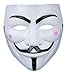 Produktbild UltraByEasyPeasyStore 10 x Fancy Dress Erwachsene PVC Qualitätsmaske mit Elastischer Gurt im Stil Guy Fawkes Gesichtsmaske Fancy Halloween Kostümspiel von Ultra