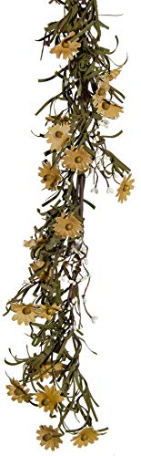 CWI Gifts Daisy and Pip Garland 4 Feet Tea Stain