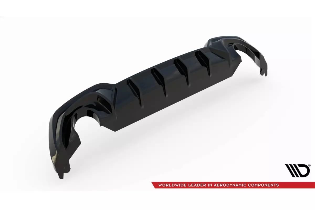 Maxton Design Heckdiffusor für BMW 3er M-Paket G20 / G21 Hochglanz schwarz
