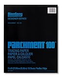 Bienfang 11 by 14-Inch Parchment 100 Pad, 50 Sheets