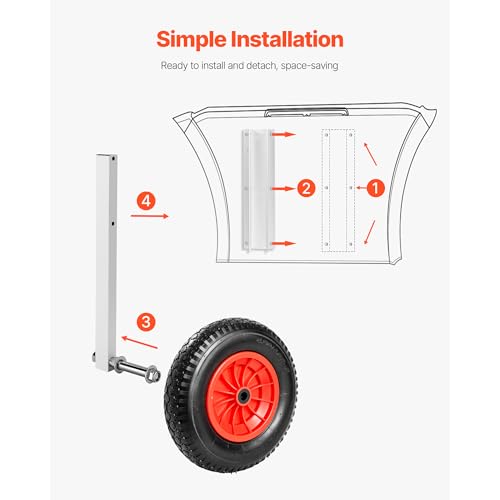 image for VEVOR Boat Launching Wheels, 15