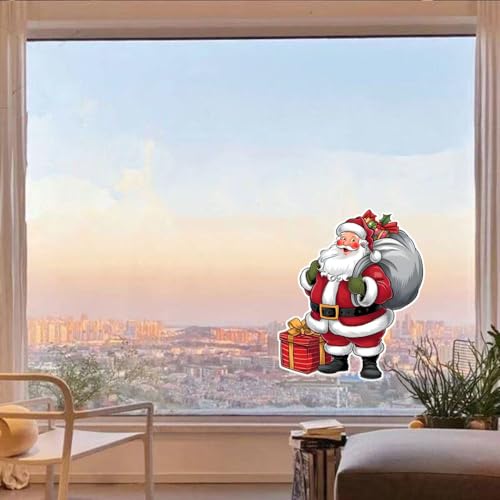 Vinilo Decorativo Santa Claus 11.2x9.8 in Removible miniatura 3