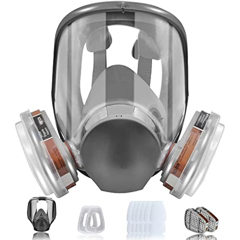 Facemoon Reutilizable Cubierta Facial Gas con 12 Filtros de Recambio Cover