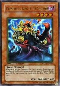 Yu-Gi-Oh! - Prometheus, el rey de las sombras (GLD1-EN027) - Gold Series 1 - Edición limitada - Oro Raro disponible en Yaxa Venezuela