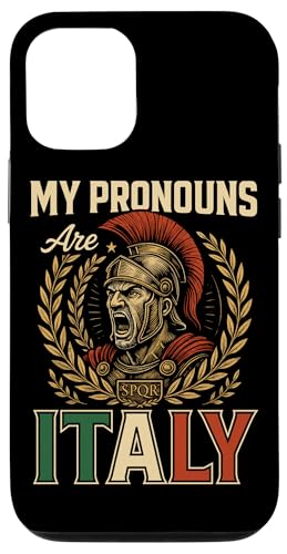 My Pronouns Are Italian Roman Legionary X}zP[X iPhone 12/12 Pro p
