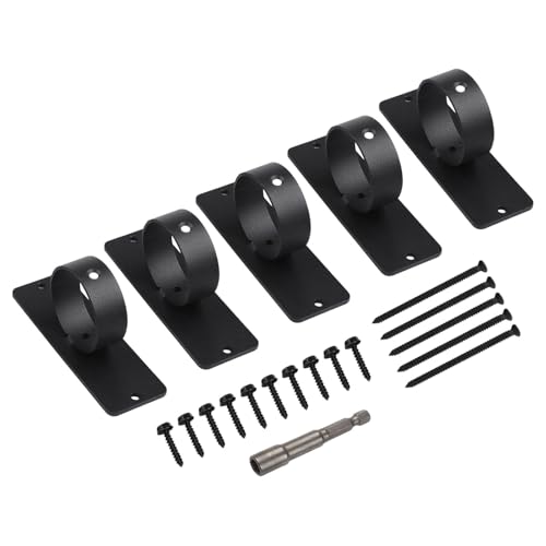 Support de cloture en corde noir en acier 304 haute qualite - 7
