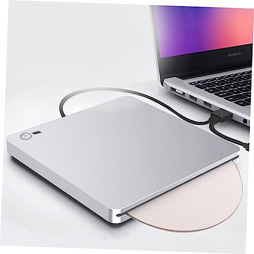 Quemador DVD externo Angoily con interfaz dual USB miniatura 2
